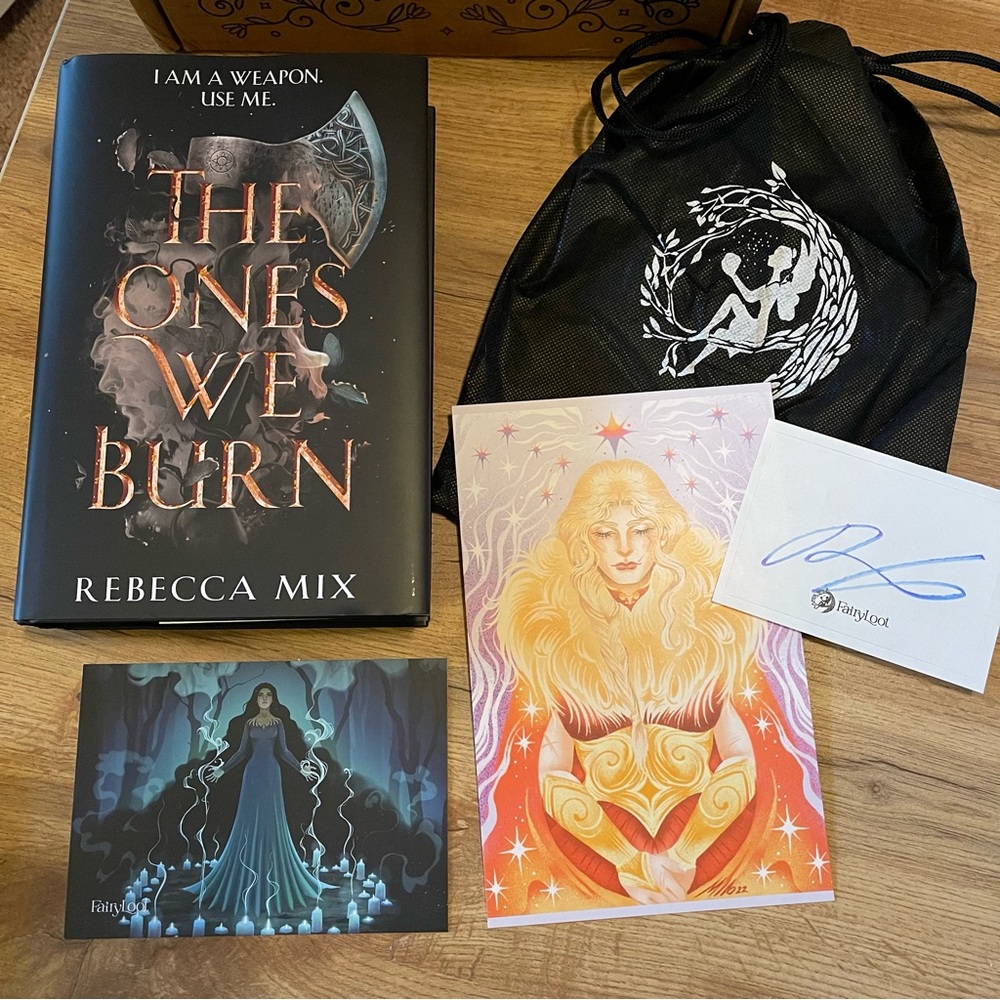 FairyLoot: The Ones We Burn by Rebecca Mix